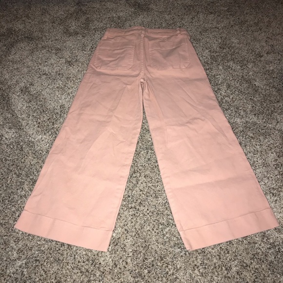 Madewell pink flared pants - Picture 5 of 7